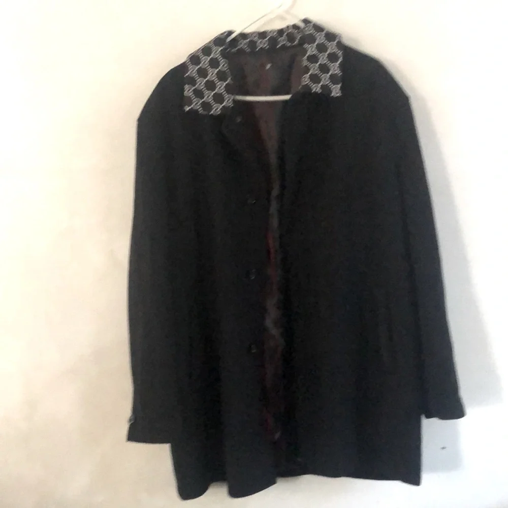 ANDRE LANZINO Wool coat